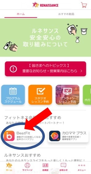 ビーとフィットアイコン