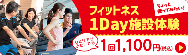 フィットネス体験開催中！