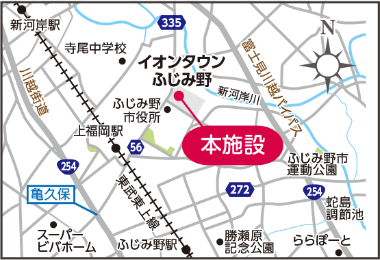 お客様センター地図画像